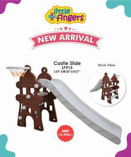 Little Fingers Castle Slide for Kids