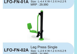 Leg Press Single – LFO-FN-02A outdoor fitness equipment