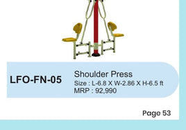 Shoulder Press – LFO-FN-05 outdoor fitness equipment