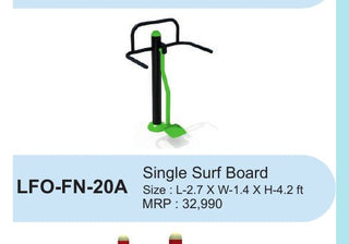 Single Surf Board – LFO-FN-20A outdoor fitness equipment