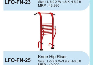 Knee Hip Riser – LFO-FN-25 outdoor fitness equipment
