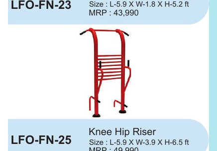 Knee Hip Riser – LFO-FN-25 outdoor fitness equipment