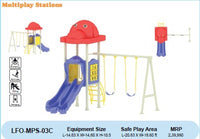 Outdoor Multiplay Station for Kids | LFO-MPS-03C