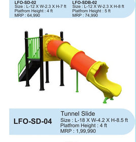 Tunnel Slide LFO-SD-04 – Intra Kids Outdoor Playground