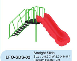 Straight Slide LFO-SDS-02 – Intra Kids Outdoor Playground