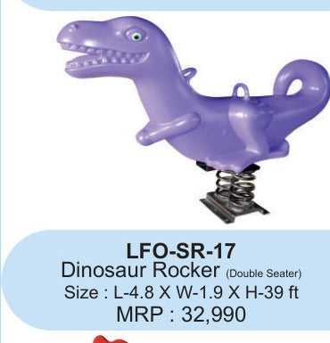Dinosaur Rocker (Double Seater) - LFO-SR-17