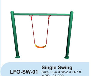 Single Swing LFO-SW-01 – Intra Kids Outdoor Playground
