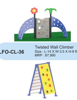 Twisted Wall Climber LFO-CL-36