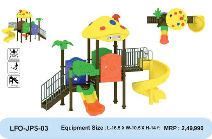 Junior Play Station – LFO-JPS-03 outdoor play equipment