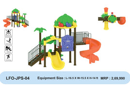 Junior Play Station – LFO-JPS-04 outdoor play equipment