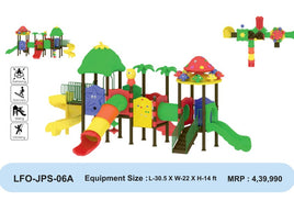 Junior Play Station – LFO-JPS-06A outdoor play equipment