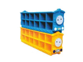 Little Fingers Plastic Shoe Rack (Colour May Vary) - 1pc