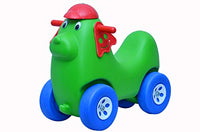 Little Fingers Intra Dog Ride-on Toys for Kids with Wheels (Colour May Vary)