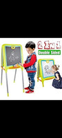 Little Fingers Height Adjustable Children's Easel Board and Painter(Small)
