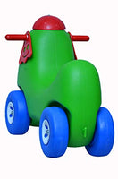Little Fingers Intra Dog Ride-on Toys for Kids with Wheels (Colour May Vary)
