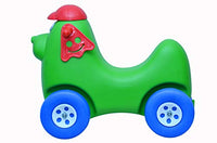 Little Fingers Intra Dog Ride-on Toys for Kids with Wheels (Colour May Vary)