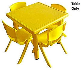 Little Fingers Strong And Sturdy Table Without Chairs - Square