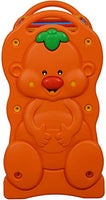 Little Fingers Toys Plastic Shelf and Toy Storage Chests (Orange, L 36xW 17xH 32-inch)