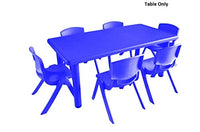 Little Fingers Strong and Sturdy School Study Table Without Chairs - Rectangle (https://www.amazon.in/dp/B07D8SWQPL)