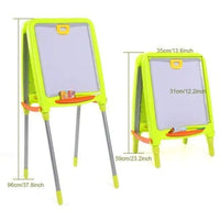 Little Fingers Height Adjustable Children's Easel Board and Painter(Small)