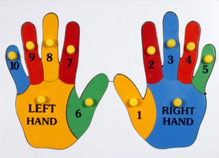 Little Genius Double Hand Puzzle with Knob, Multi Color