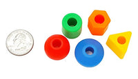 Little Fingers Preschool Lacing Beads -48pcs