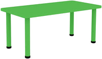 Little Fingers Strong and Sturdy School Study Table Without Chairs - Rectangle (https://www.amazon.in/dp/B07D8SWQPL)