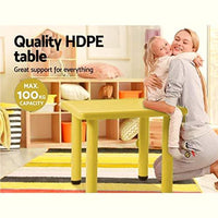Little Fingers Strong And Sturdy Table Without Chairs - Square