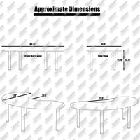 Little Fingers   Half-Moon Plastic Activity Table Set with 4 Chairs