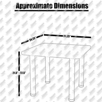 Little Fingers Strong And Sturdy Table Without Chairs - Square