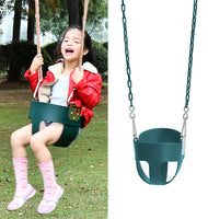 Little Fingers Indoor / Outdoor Play Extra Duty Toddler Swing Seat Red Color For Kids Activities Toddler Swing chair rbwtoy13126.