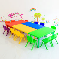 Little Fingers Strong and Sturdy School Study Table Without Chairs - Rectangle (https://www.amazon.in/dp/B07D8SWQPL)