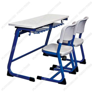 Intra Kids School Study Table and Chair Set - Double Seater